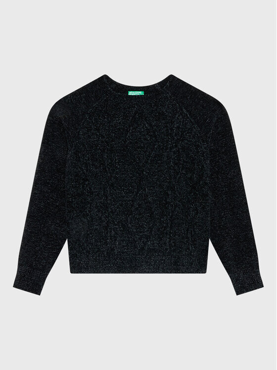 Свитер обычного кроя United Colors Of Benetton, черный
Свитер обычного кроя United Colors Of Benetton, черный