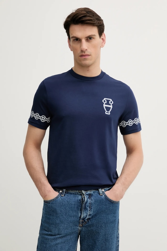 Хлопковая футболка United Colors Of Benetton, темно-синий
Хлопковая футболка United Colors Of Benetton, темно-синий