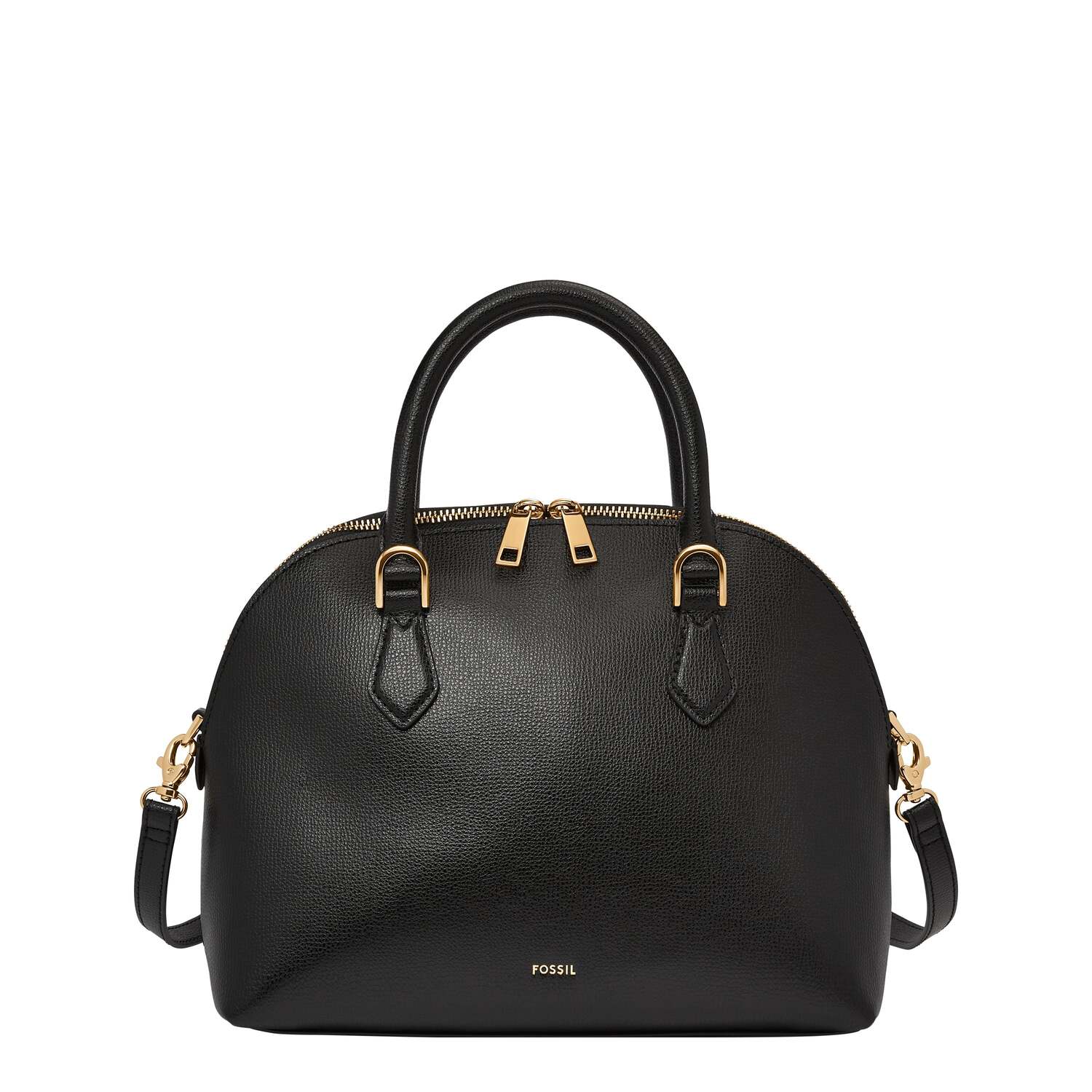 Fossil Женская Кожаная Bri Куполообразная Сумка, черный
Fossil Женская Кожаная Bri Куполообразная Сумка, черный