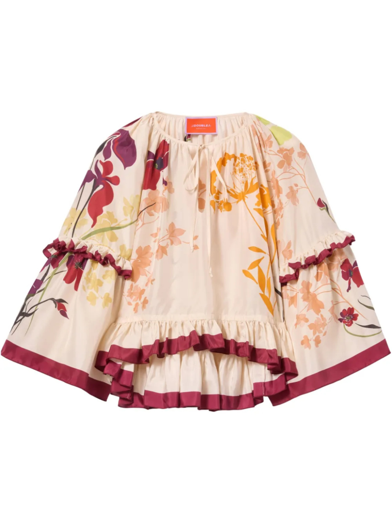 Блузка с оборками La DoubleJ, нейтральный
Блузка с оборками La DoubleJ, нейтральный