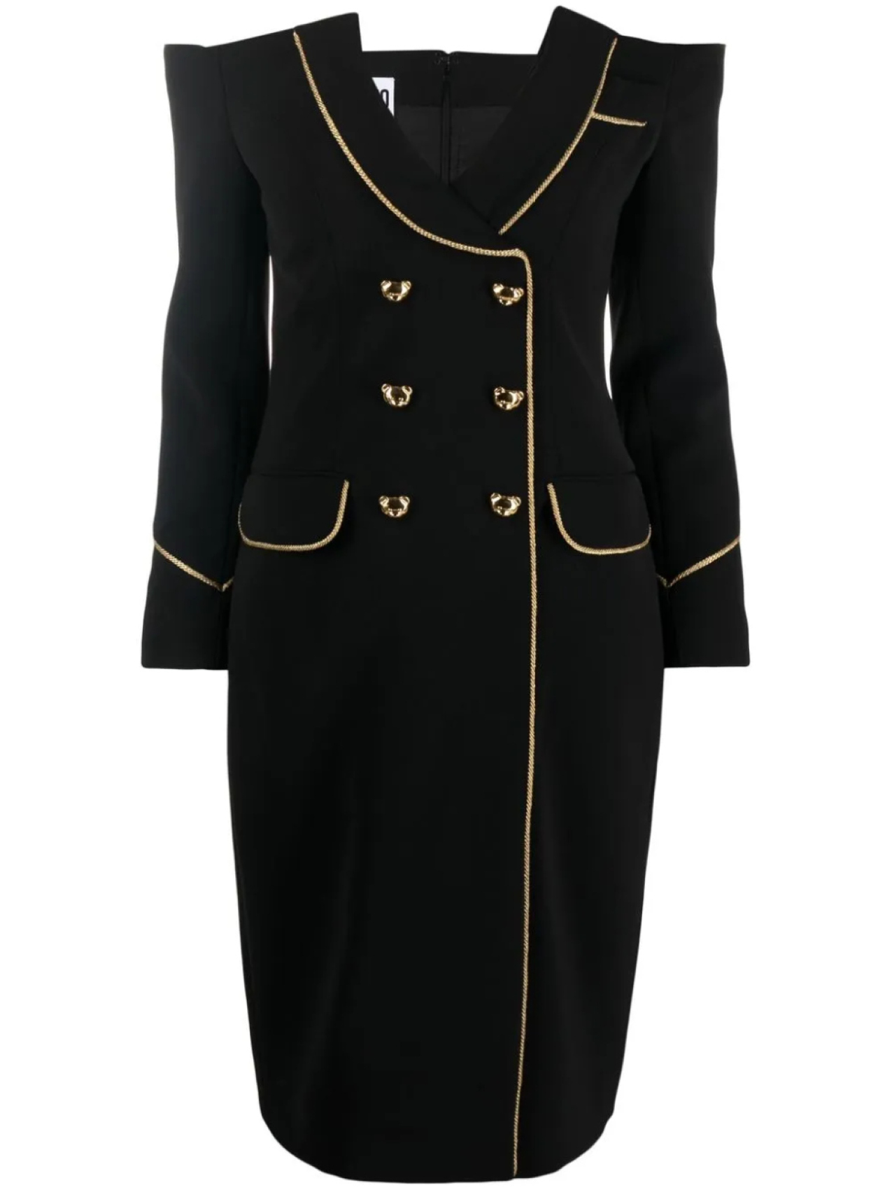 Moschino платье Teddy Bear с открытыми плечами, черный
Moschino платье Teddy Bear с открытыми плечами, черный