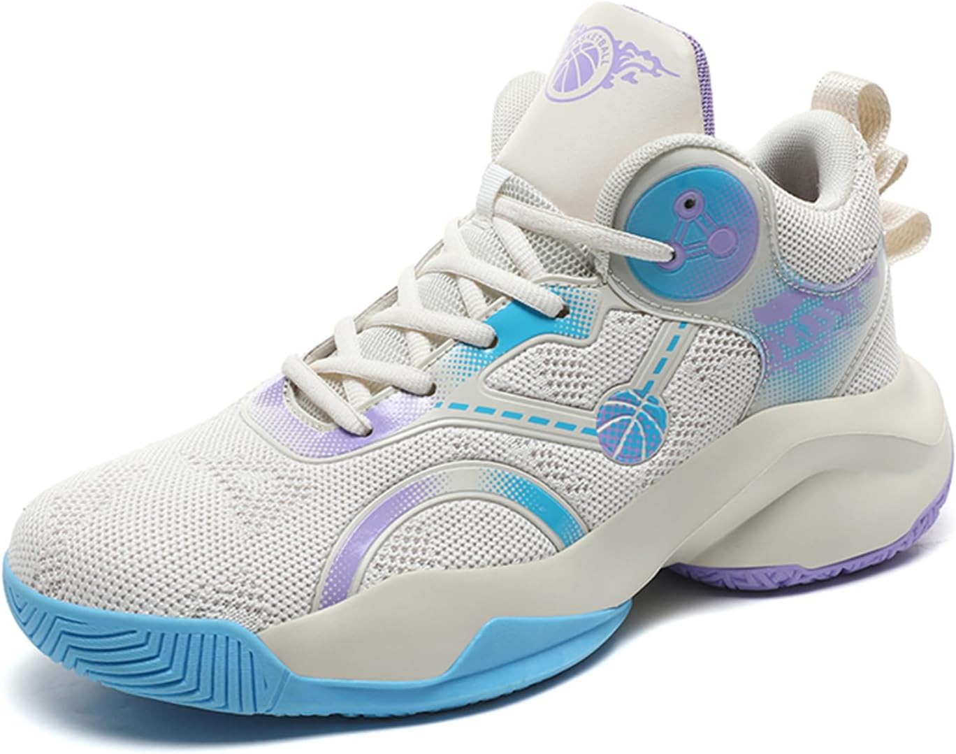 Мужские модные высокие баскетбольные кроссовки с противоскользящей амортизацией, модные кроссовки для бега, легкая тренировочная спортивная обувь Abborora, бежевый
Мужские модные высокие баскетбольные кроссовки с противоскользящей амортизацией, модные кроссовки для бега, легкая тренировочная спортивная обувь Abborora, бежевый