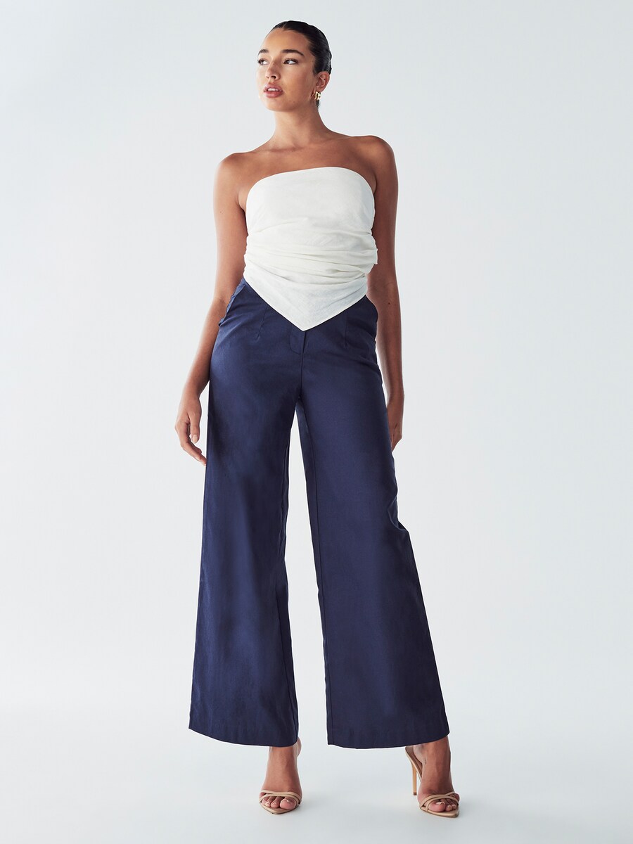 Широкие брюки BWLDR Louanne, темно-синий
Широкие брюки BWLDR Louanne, темно-синий