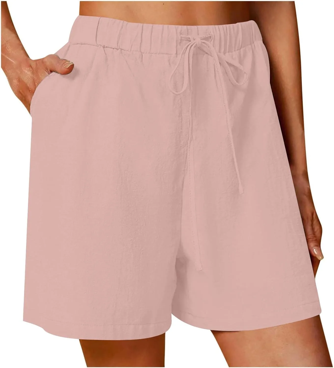 Льняные шорты для женщин с кулиской и карманами betible
Льняные шорты для женщин с кулиской и карманами betible