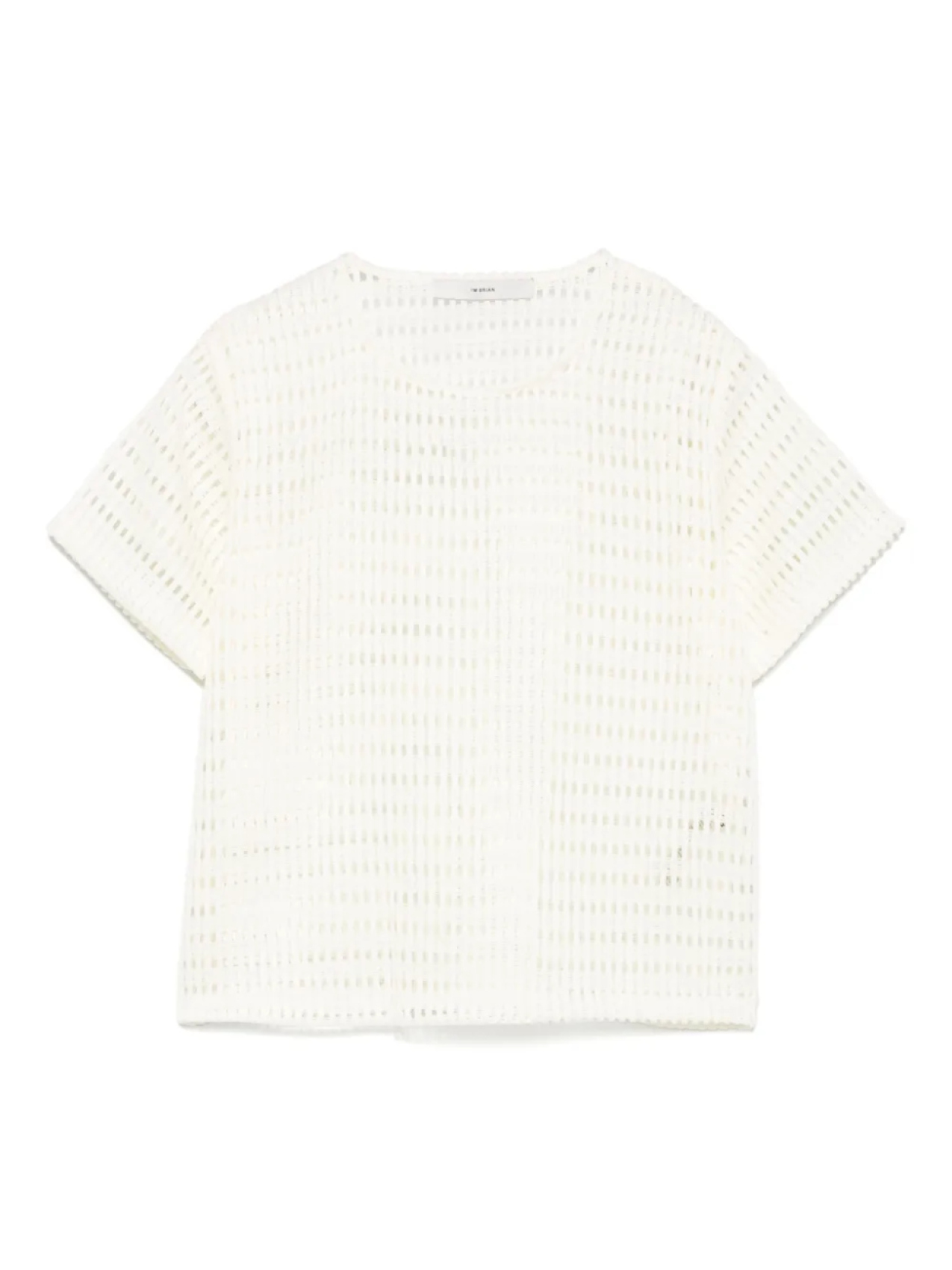 Футболка ажурной вязки i'm brian, белый
Футболка ажурной вязки i'm brian, белый