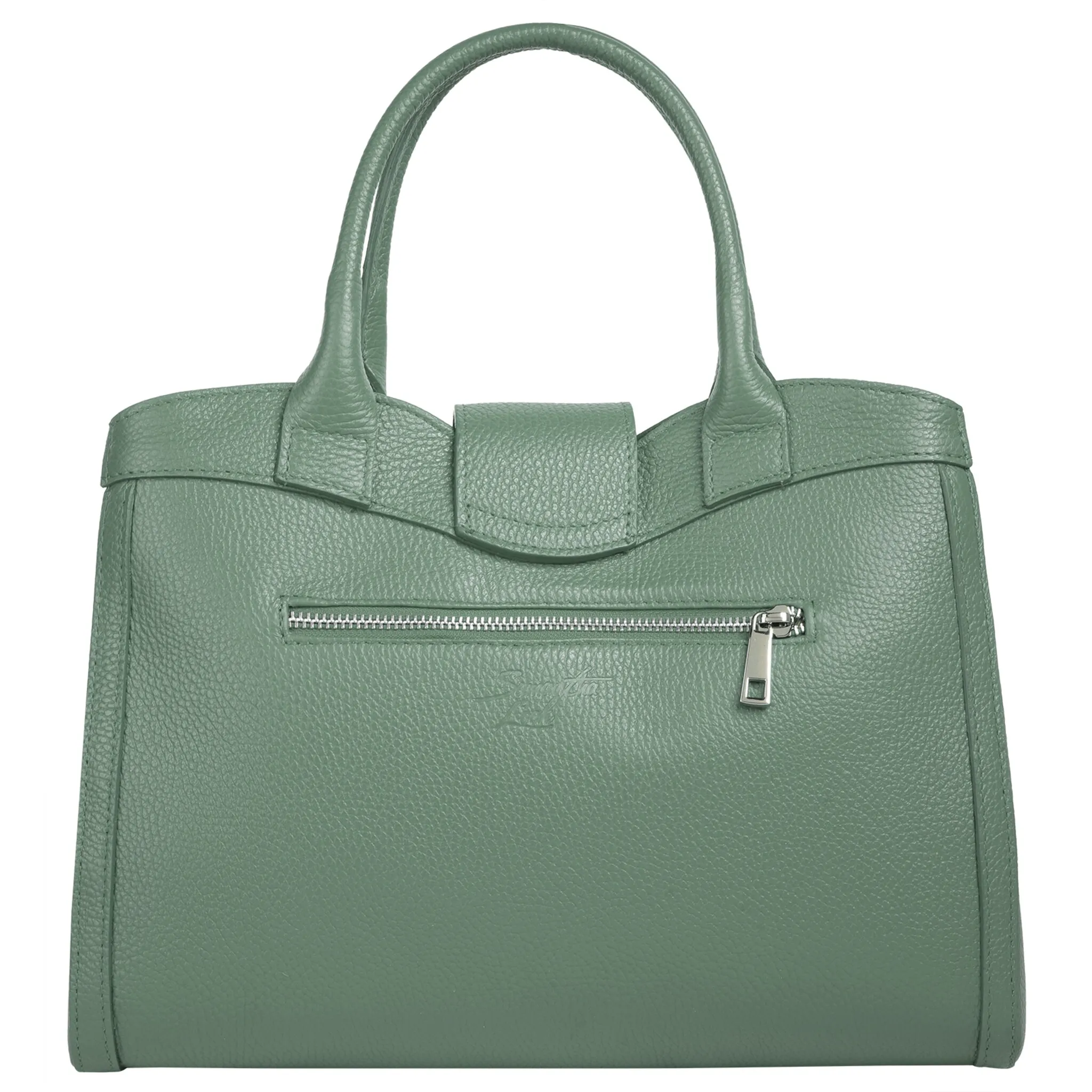 Сумка с ручкой Samantha Look, натуральная кожа, производство Италия, зеленый 
Сумка с ручкой Samantha Look, натуральная кожа, производство Италия, зеленый