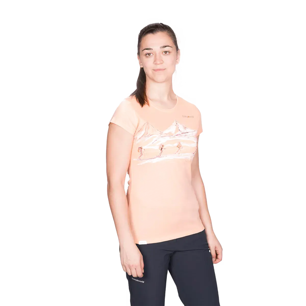 Футболка женская Across The Glacier Wm Short Trangoworld, цвет Salmón
Футболка женская Across The Glacier Wm Short Trangoworld, цвет Salmón