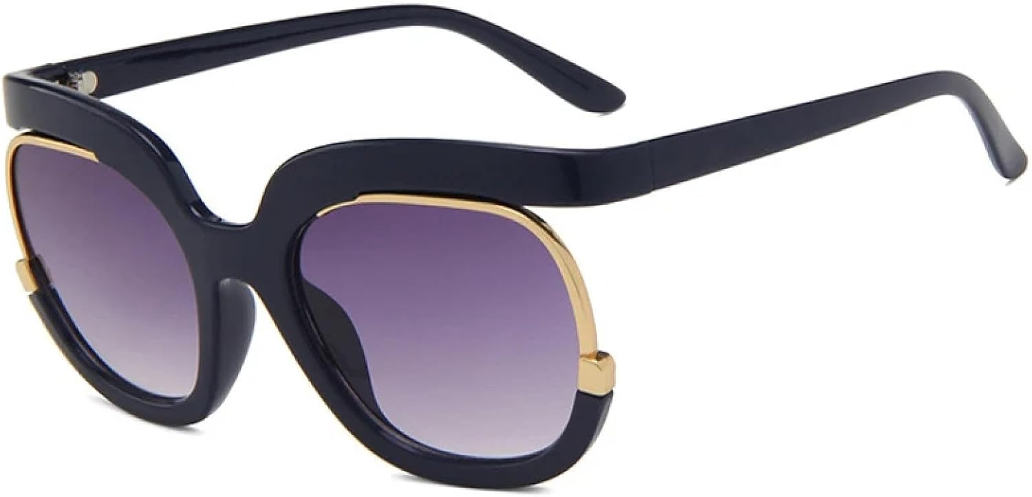 Модные солнцезащитные очки в полуободковой оправе овальной формы для женщин и мужчин, в стиле ретро, для летних путешествий, отдыха на природе и вождения, защита от УФ-излучения UV400 TKKTLLT, Blue Gray
Модные солнцезащитные очки в полуободковой оправе овальной формы для женщин и мужчин, в стиле ретро, для летних путешествий, отдыха на природе и вождения, защита от УФ-излучения UV400 TKKTLLT, Blue Gray