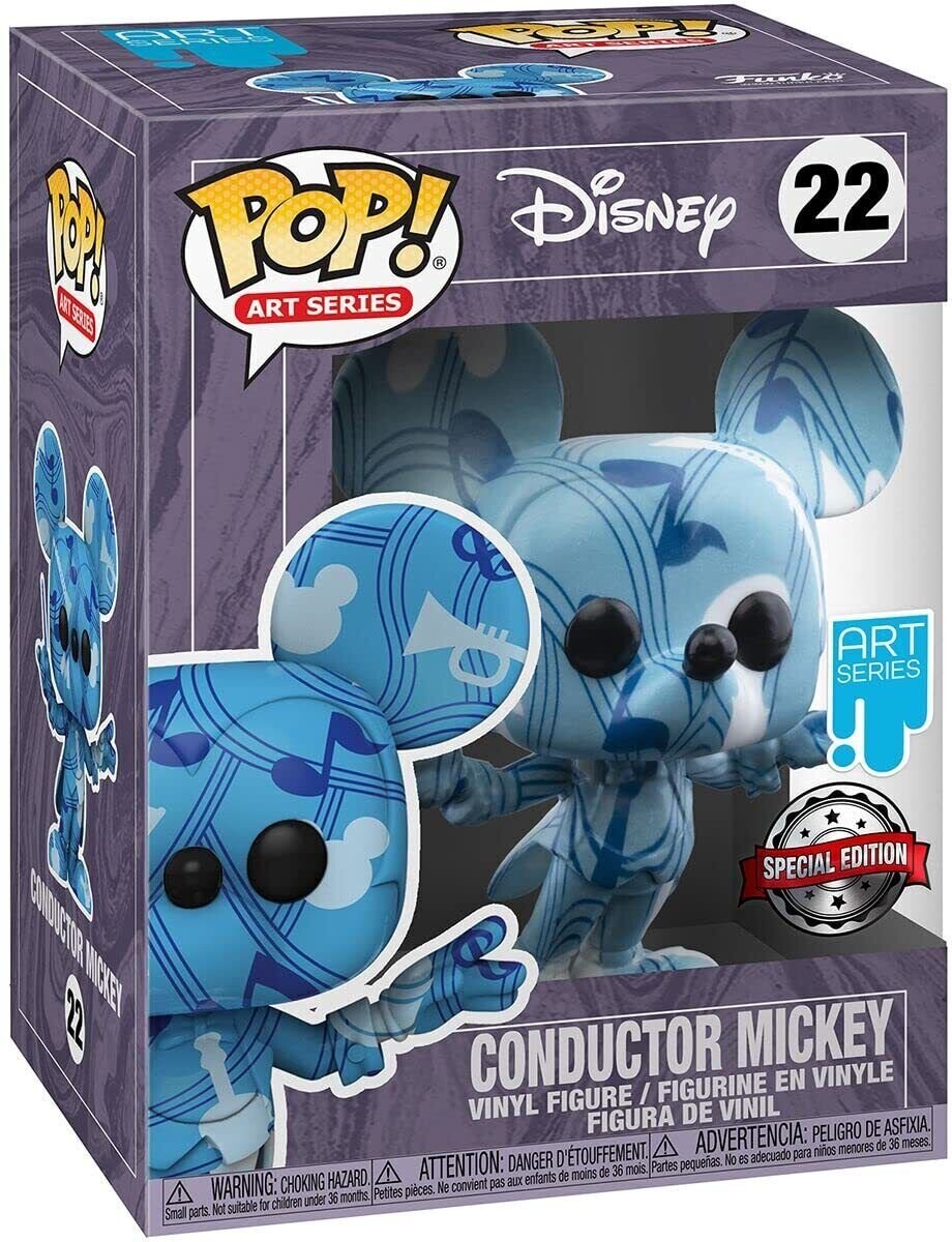 Funko POP! Фигурка Микки 22 из серии Artist Series в пластиковом футляре
Funko POP! Фигурка Микки 22 из серии Artist Series в пластиковом футляре