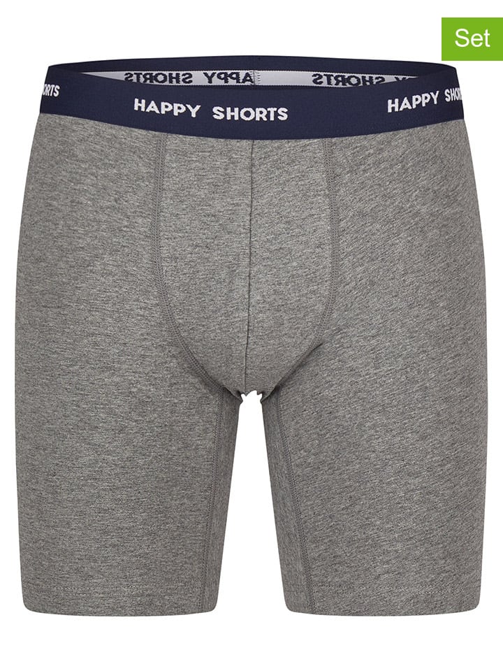 Happy Shorts Комплект из 2 штук: боксерские шорты темно-синего/серого цвета
Happy Shorts Комплект из 2 штук: боксерские шорты темно-синего/серого цвета