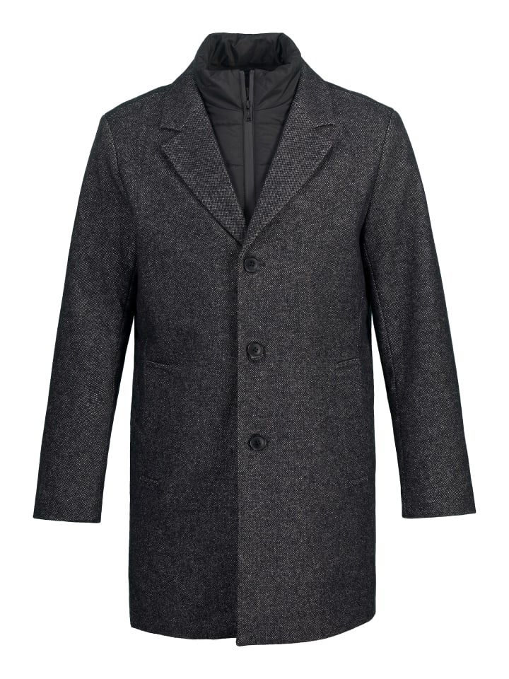 Короткое пальто черного цвета JP1880
Короткое пальто черного цвета JP1880