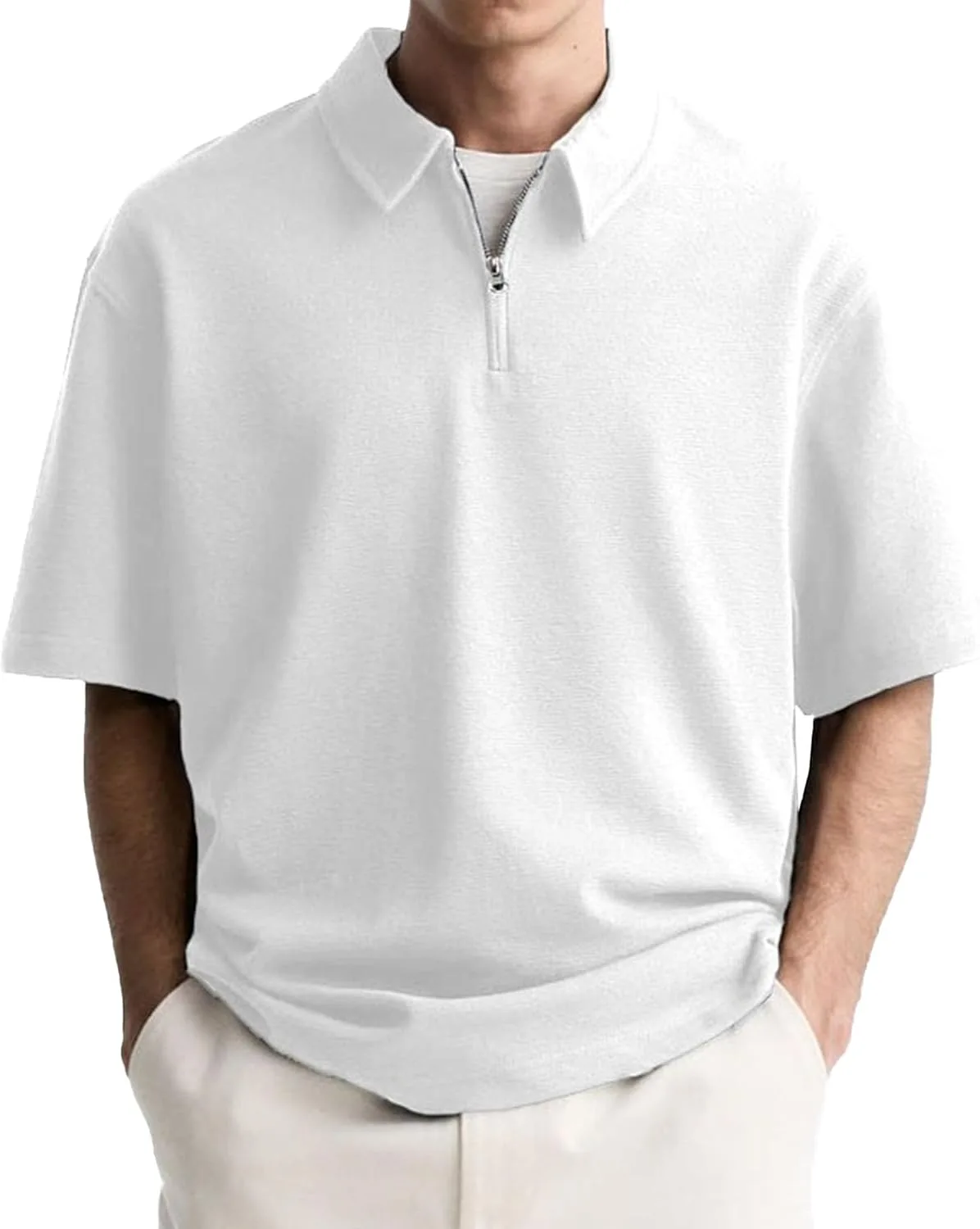 Мужская футболка с воротником и коротким рукавом VgueElegc
Мужская футболка с воротником и коротким рукавом VgueElegc