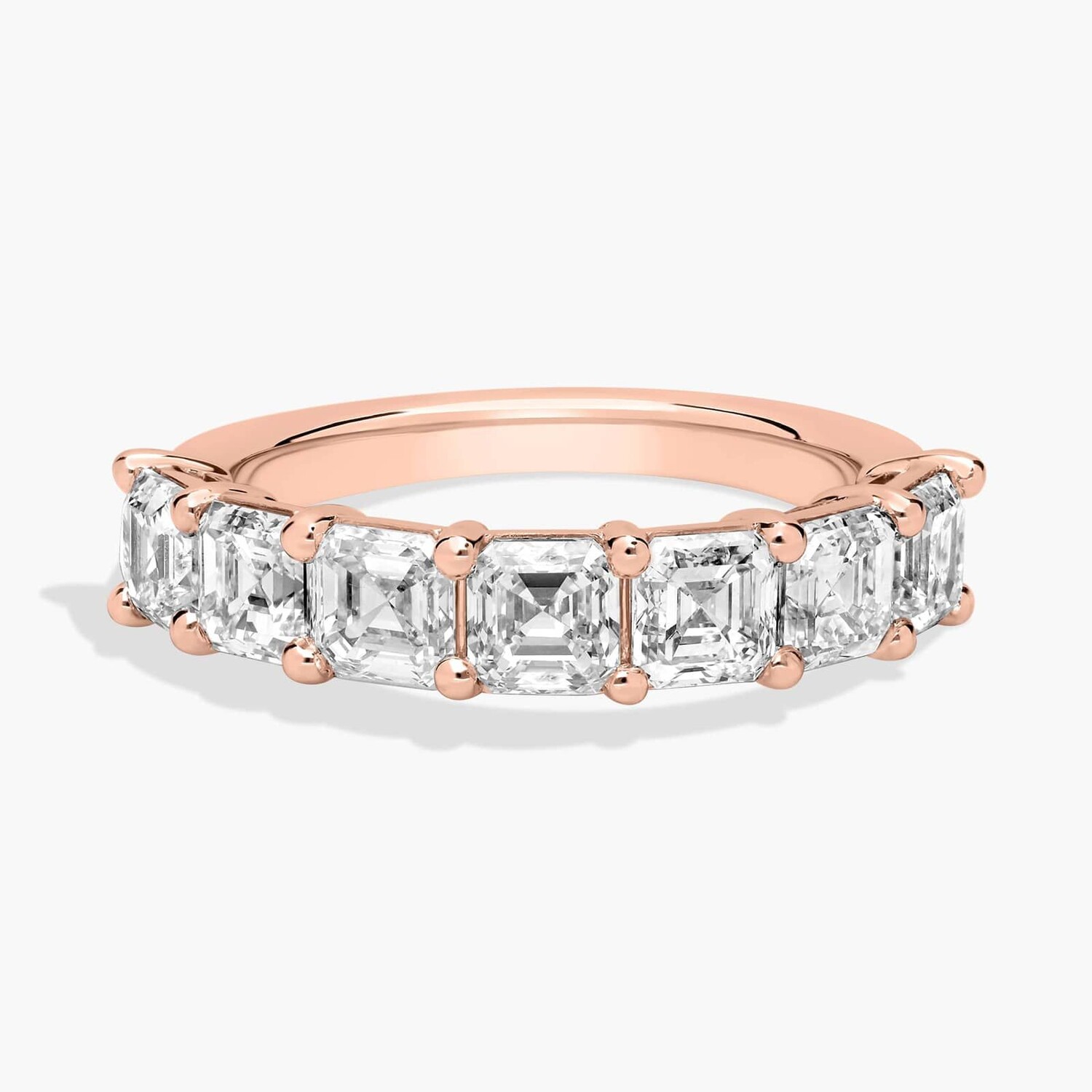 Кольцо с семью выращенными в лаборатории бриллиантами Asscher из 14-каратного розового золота (3 карата, два карата - FG / VS2-SI1) Blue Nile
Кольцо с семью выращенными в лаборатории бриллиантами Asscher из 14-каратного розового золота (3 карата, два карата - FG / VS2-SI1) Blue Nile