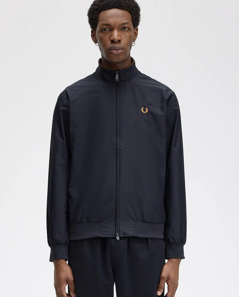 Мужская куртка Brentham с двусторонней молнией Fred Perry, темно-синий
Мужская куртка Brentham с двусторонней молнией Fred Perry, темно-синий