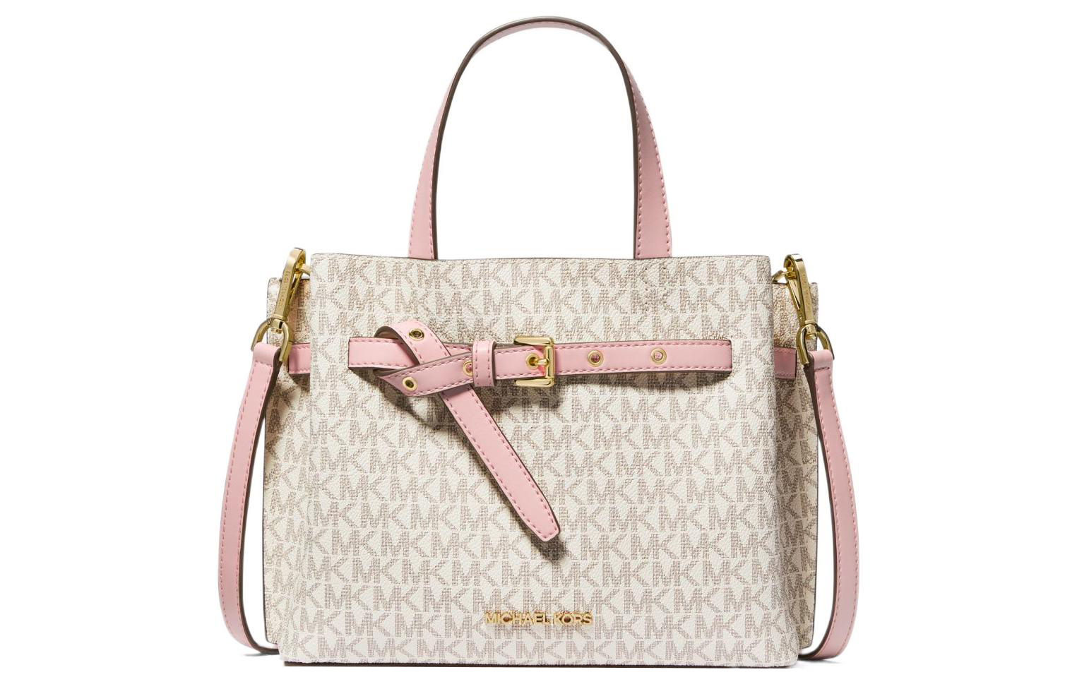 Сумка через плечо Emilia из полиэстера, кросс-боди, дамская сумка с принтом трубы, розово-белая мультиколор MICHAEL KORS
Сумка через плечо Emilia из полиэстера, кросс-боди, дамская сумка с принтом трубы, розово-белая мультиколор MICHAEL KORS