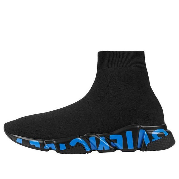 Кроссовки speed sports shoes black/blue Balenciaga, черный
Кроссовки speed sports shoes black/blue Balenciaga, черный
