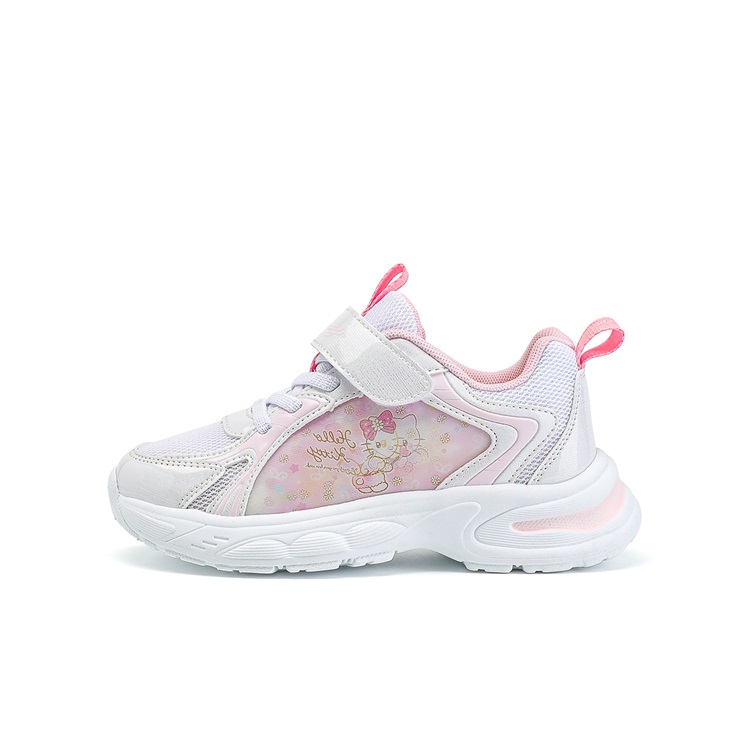Дышащие, легкие, амортизирующие, низкие детские кроссовки для повседневной носки Hello Kitty, белый/розовый
Дышащие, легкие, амортизирующие, низкие детские кроссовки для повседневной носки Hello Kitty, белый/розовый
