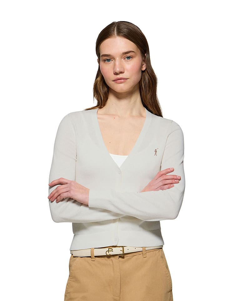 Белый кардиган Polo Club
Белый кардиган Polo Club