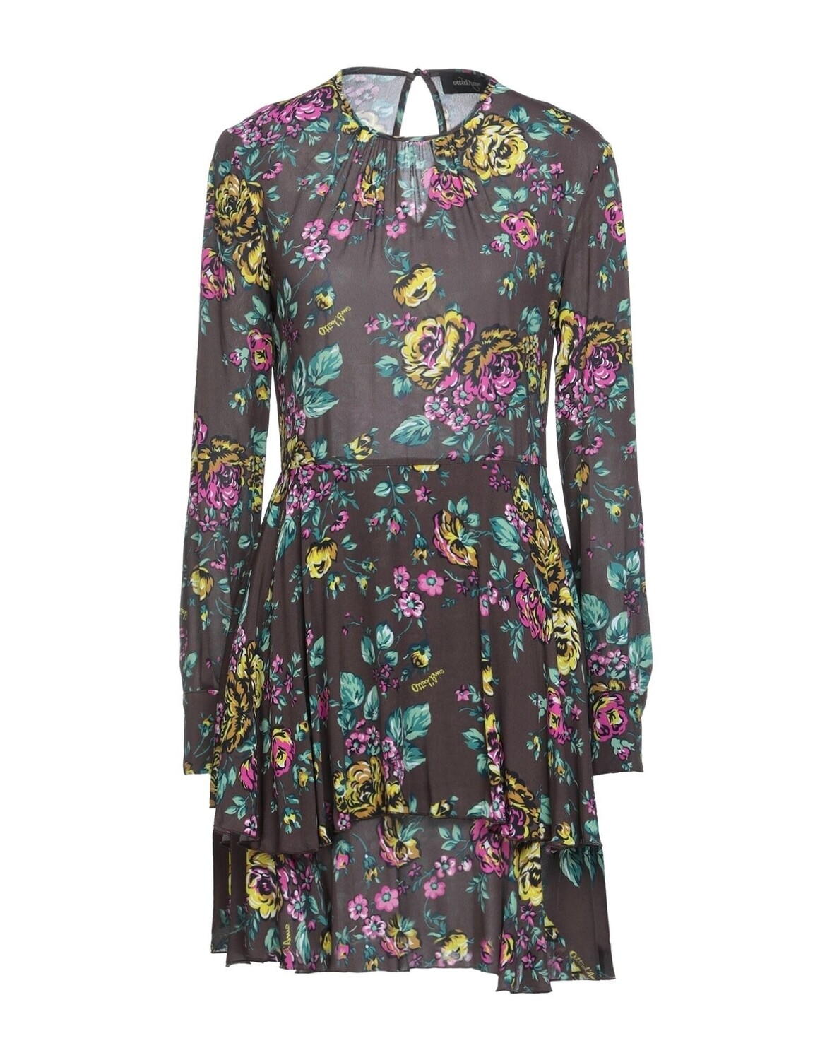 Платье Ottod'Ame, темно-коричневый 
Платье Ottod'Ame, темно-коричневый