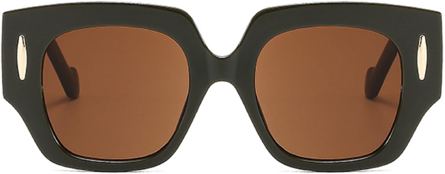 Модные большие женские квадратные солнцезащитные очки в винтажном стиле с леопардовым принтом, коричневые, с защитой от УФ-излучения UV400, стильные мужские черные солнцезащитные очки N45 mincl, Green&brown
Модные большие женские квадратные солнцезащитные очки в винтажном стиле с леопардовым принтом, коричневые, с защитой от УФ-излучения UV400, стильные мужские черные солнцезащитные очки N45 mincl, Green&brown