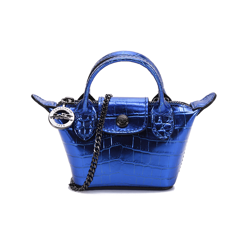 Сумка Le Pliage Cuir из коровьей кожи, женская голубая, LONGCHAMP
Сумка Le Pliage Cuir из коровьей кожи, женская голубая, LONGCHAMP