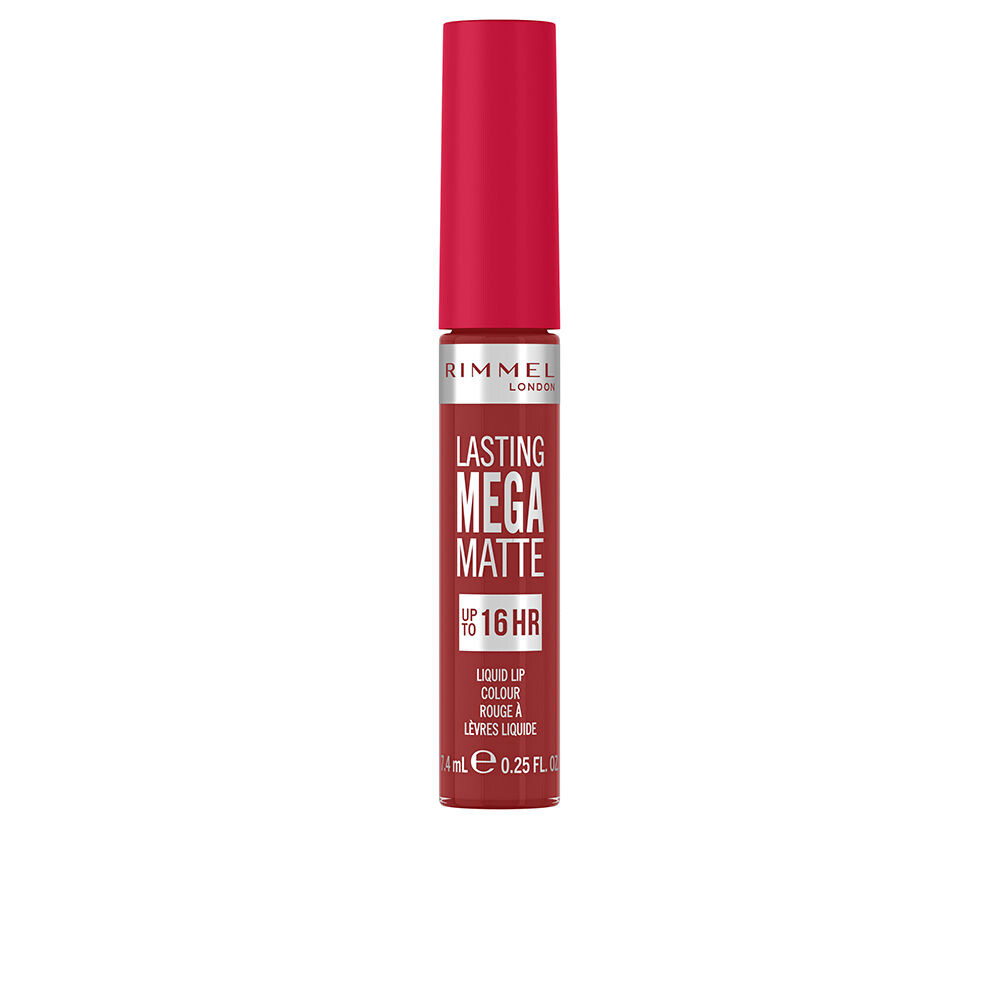 Губная помада Lasting mega matte liquid lip colour Rimmel london, 7,4 мл, 500-fire starter
Губная помада Lasting mega matte liquid lip colour Rimmel london, 7,4 мл, 500-fire starter