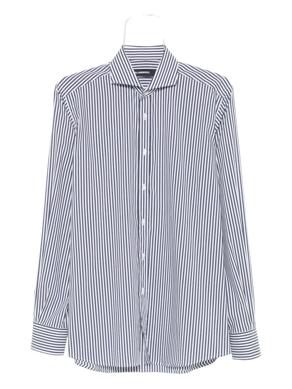 Рубашка из хлопка в полоску Karl Lagerfeld, синий
Рубашка из хлопка в полоску Karl Lagerfeld, синий