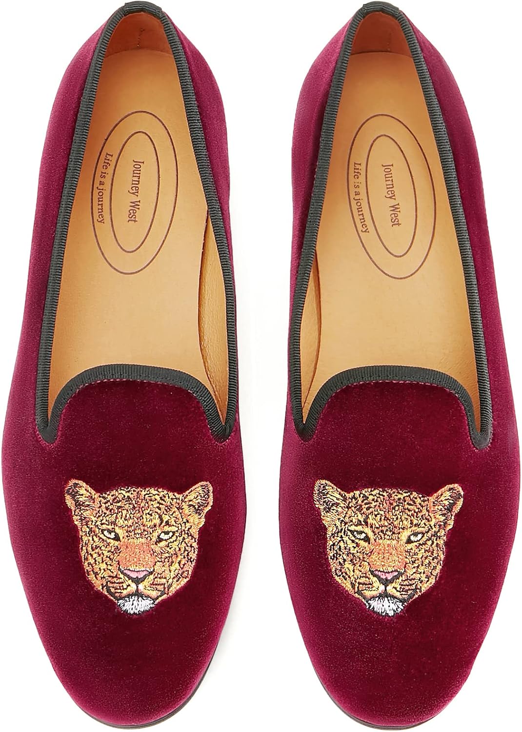 Мужские бархатные лоферы Journey West с вышивкой, слипоны, туфли для смокинга для мужчин, бордовый
Мужские бархатные лоферы Journey West с вышивкой, слипоны, туфли для смокинга для мужчин, бордовый