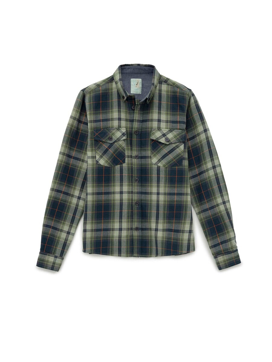 Топ By Diess Collection Comfort fit Button Up, синий/зеленый
Топ By Diess Collection Comfort fit Button Up, синий/зеленый