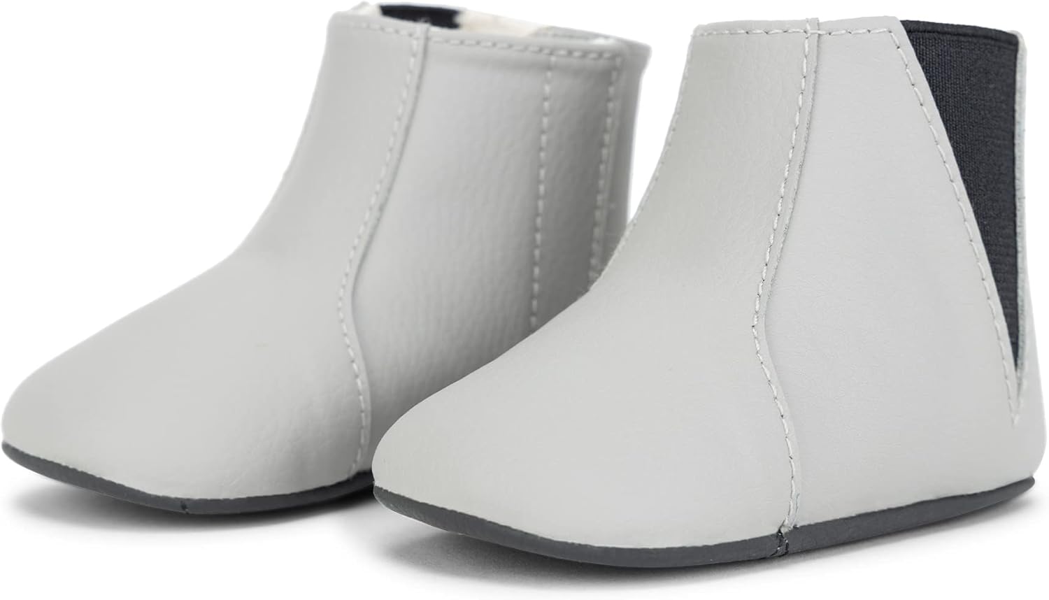 JuJuBe Eco Steps - ботинки Челси для малышей и младенцев - моющиеся в стиральной машине детские туфли из веганской кожи, серый
JuJuBe Eco Steps - ботинки Челси для малышей и младенцев - моющиеся в стиральной машине детские туфли из веганской кожи, серый