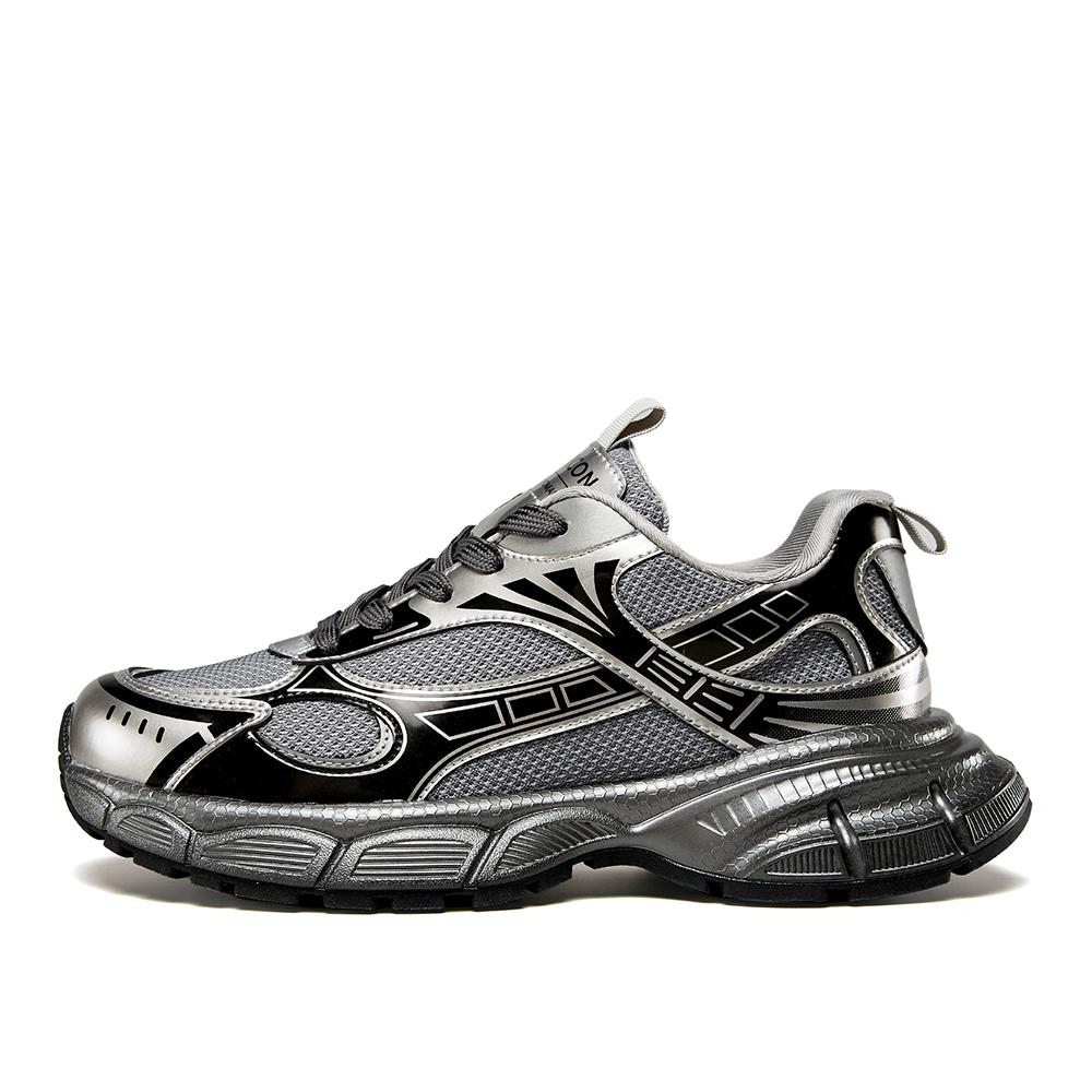 Дышащие мужские повседневные кроссовки YEARCON, серебристо-серые
Дышащие мужские повседневные кроссовки YEARCON, серебристо-серые