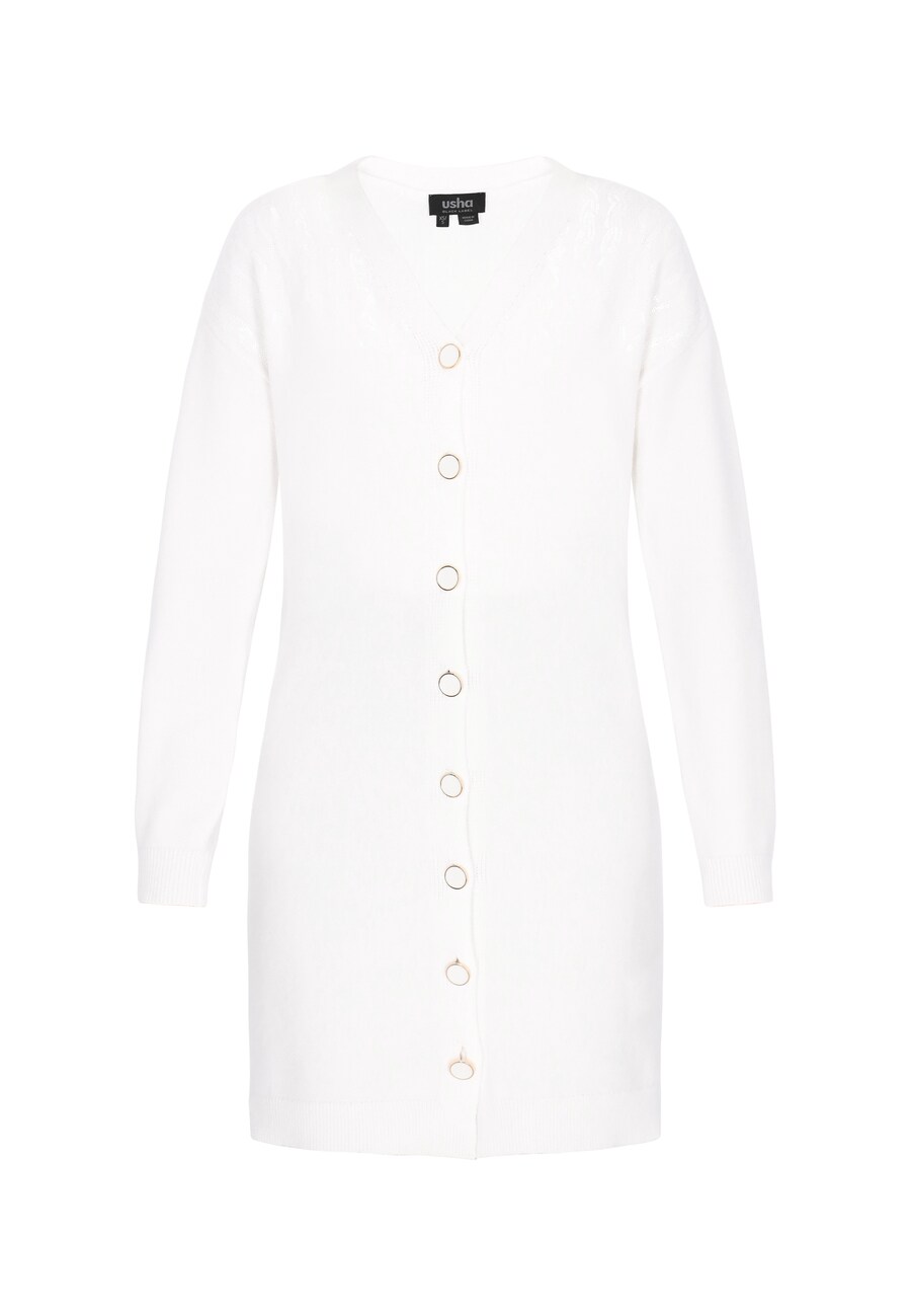 Вязаный кардиган usha BLACK LABEL, от белого
Вязаный кардиган usha BLACK LABEL, от белого