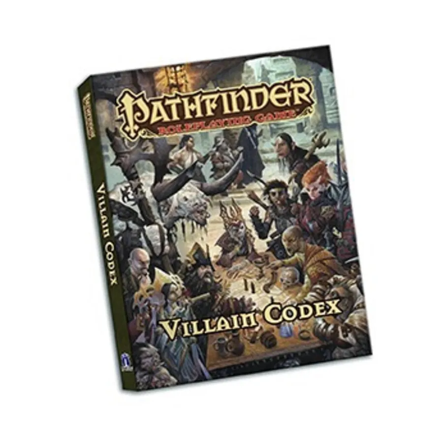 Villain Codex (Pocket Edition), Pathfinder Roleplaying Game (1st Edition) - Core & Assorted, мягкая обложка
Villain Codex (Pocket Edition), Pathfinder Roleplaying Game (1st Edition) - Core & Assorted, мягкая обложка