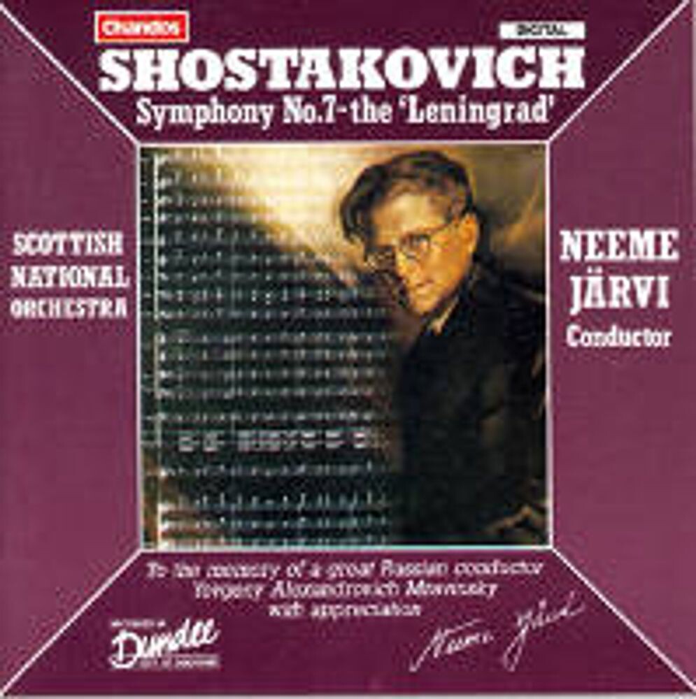 Диск CD Shostakovich: Symphony 7 "Leningrad" - Dmitri Shostakovich, Neeme Järvi, Scottish National Orchestra
Диск CD Shostakovich: Symphony 7 "Leningrad" - Dmitri Shostakovich, Neeme Järvi, Scottish National Orchestra
