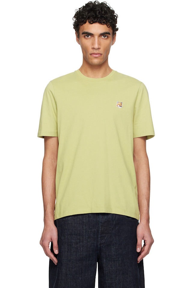 Футболка с вышивкой лисьей головы Regular Maison Kitsuné, цвет canvas
Футболка с вышивкой лисьей головы Regular Maison Kitsuné, цвет canvas