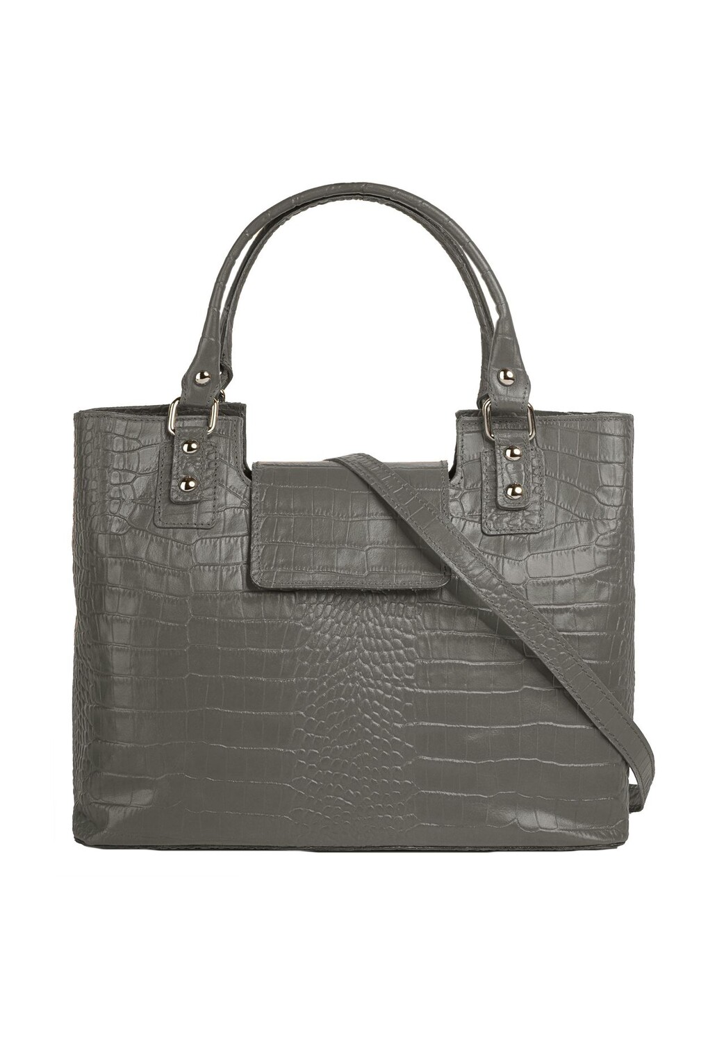 Сумочка, натуральная кожа, производство Италия Cluty, серый
Сумочка, натуральная кожа, производство Италия Cluty, серый