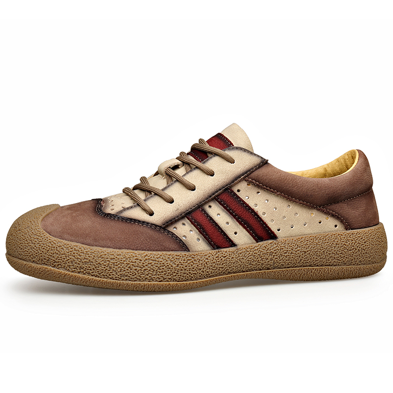 Romon Низкие мужские кроссовки для скейтбординга, коричневые
Romon Низкие мужские кроссовки для скейтбординга, коричневые