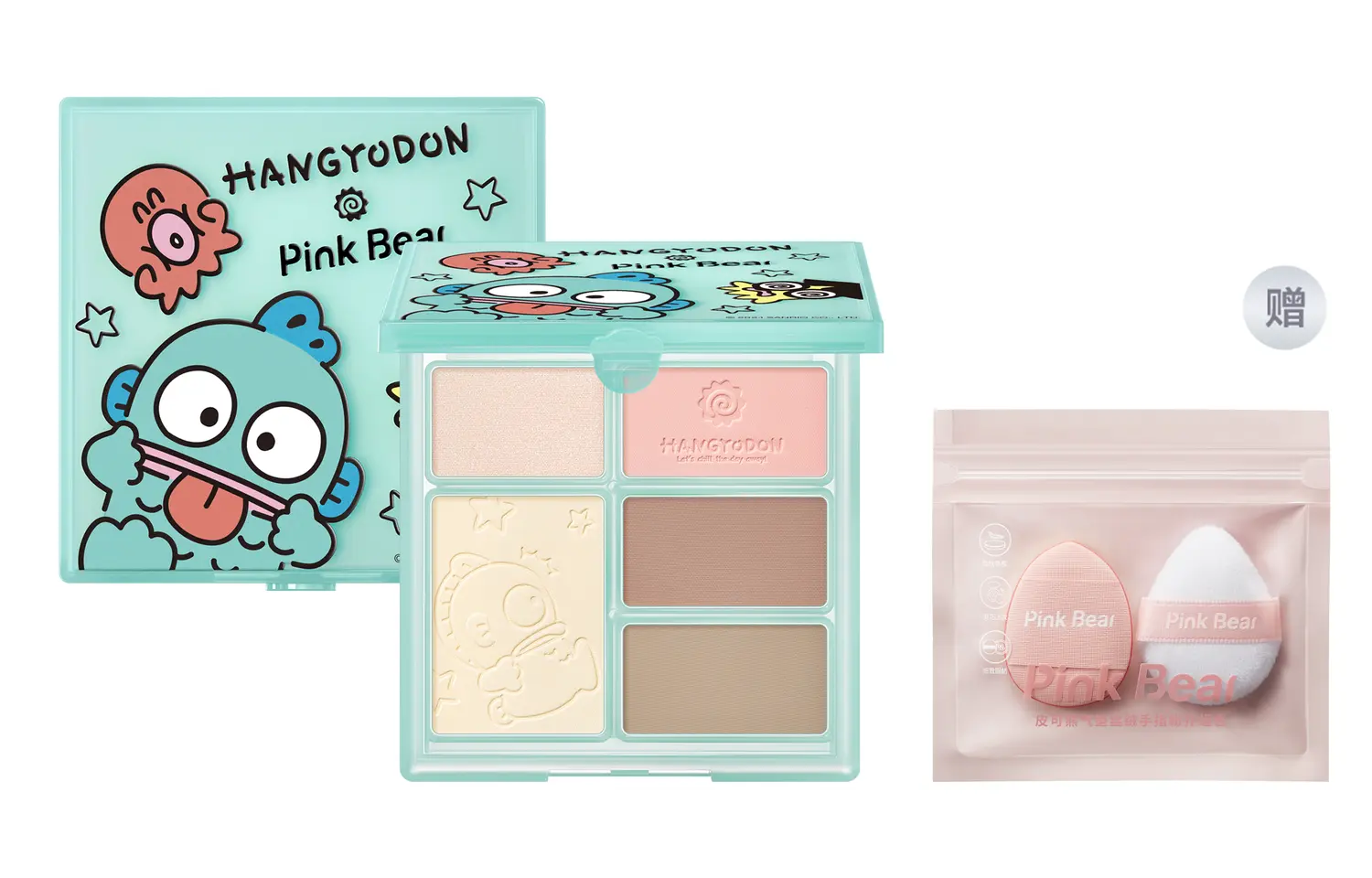 Палетка для макияжа Hangyodon Pink Bear
Палетка для макияжа Hangyodon Pink Bear