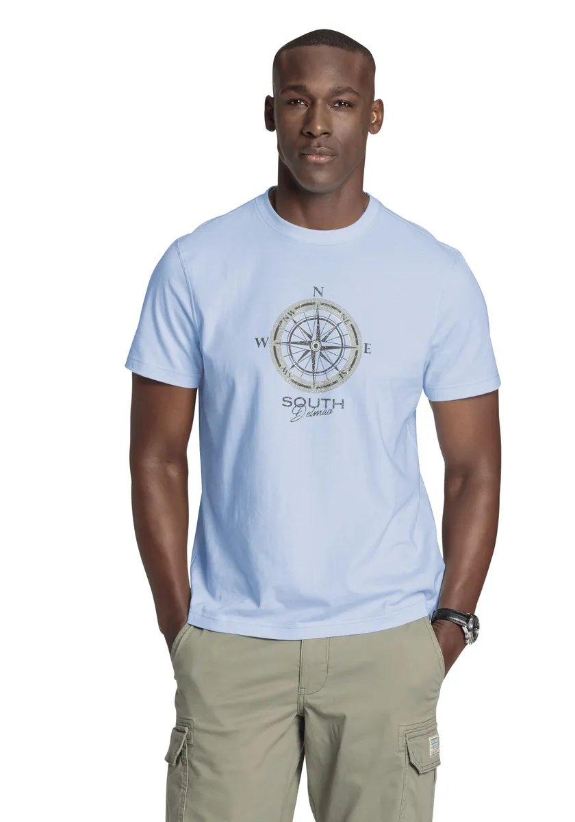 Футболка DELMAO, с модным принтом на груди - НОВЫЙ БРЕНД!, голубой
Футболка DELMAO, с модным принтом на груди - НОВЫЙ БРЕНД!, голубой