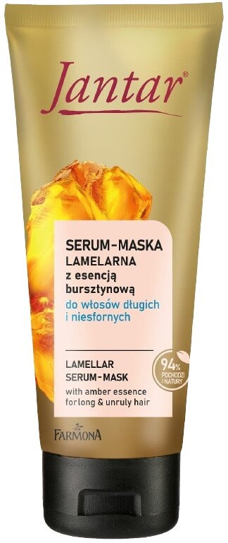 Янтар, Сывороточно-ламеллярная маска, 100мл Jantar
Янтар, Сывороточно-ламеллярная маска, 100мл Jantar
