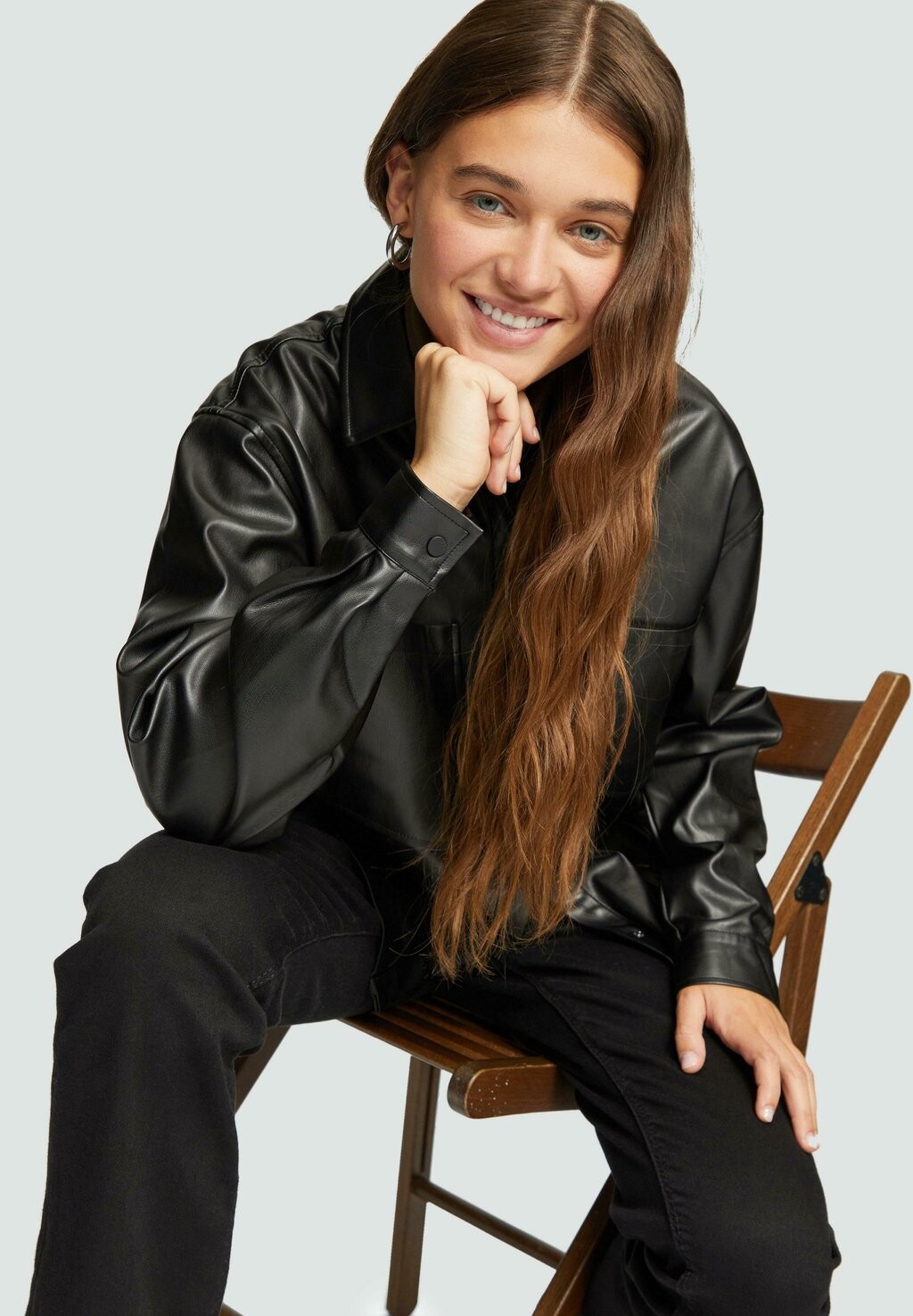 Куртка из искусственной кожи QS, черный
Куртка из искусственной кожи QS, черный