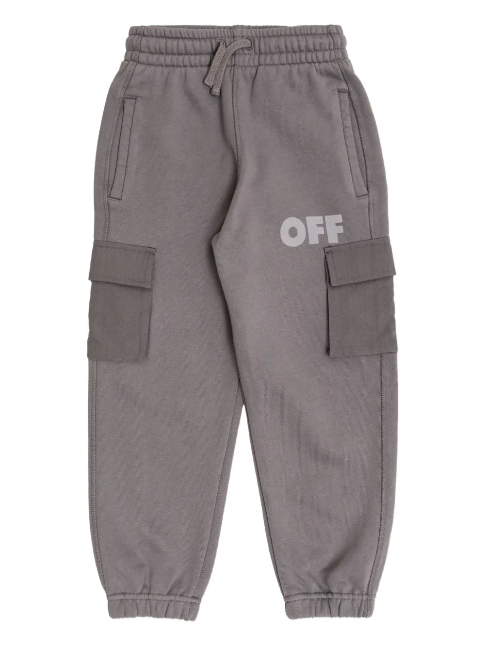 Брюки с карманами карго Off-White Kids, серый
Брюки с карманами карго Off-White Kids, серый
