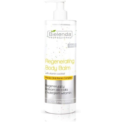 Восстанавливающий бальзам для тела с маслом марулы и витаминным комплексом 490мл, Bielenda Professional
Восстанавливающий бальзам для тела с маслом марулы и витаминным комплексом 490мл, Bielenda Professional