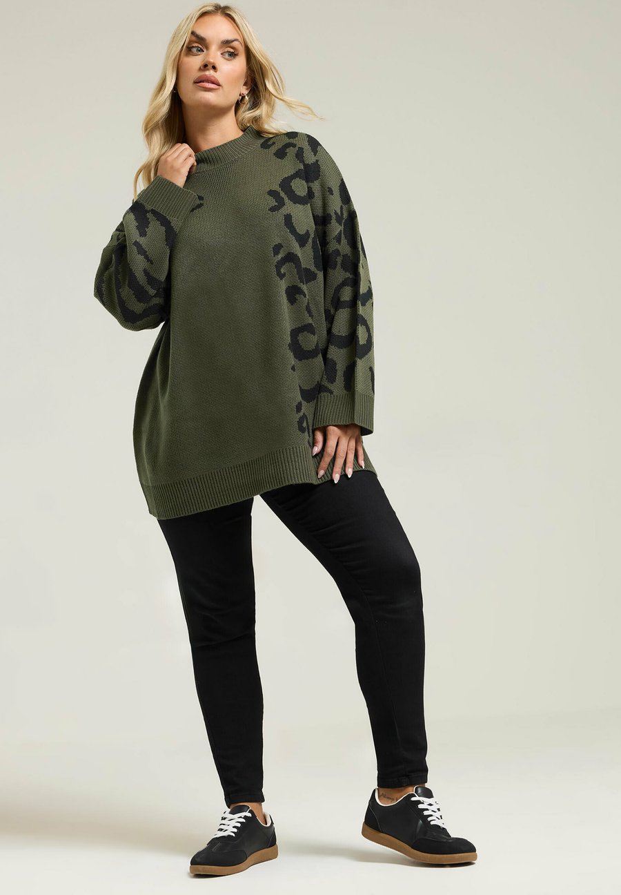 Джемпер Yours Clothing Jumper, Khaki
Джемпер Yours Clothing Jumper, Khaki