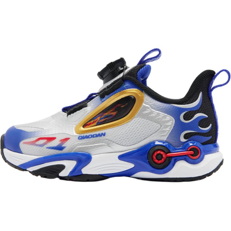 Детские кроссовки с низким верхом, устойчивые к скольжению и износу, для детей 3–7 лет QIAODAN, серебряный/синий/черный
Детские кроссовки с низким верхом, устойчивые к скольжению и износу, для детей 3–7 лет QIAODAN, серебряный/синий/черный