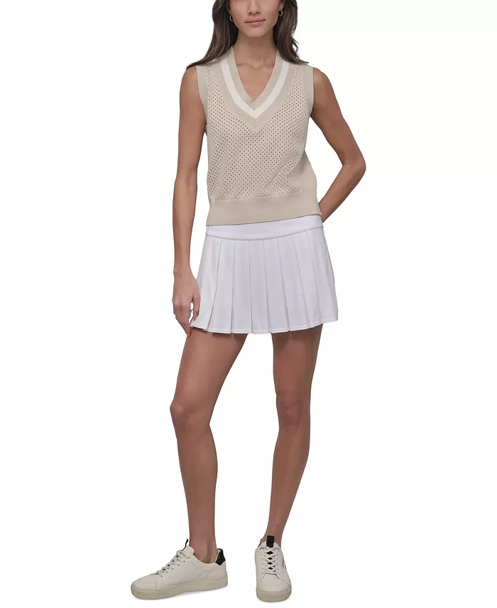 Толстовка Women's Open-Knit Sleeveless V-Neck Sweater DKNY, зеленый
Толстовка Women's Open-Knit Sleeveless V-Neck Sweater DKNY, зеленый