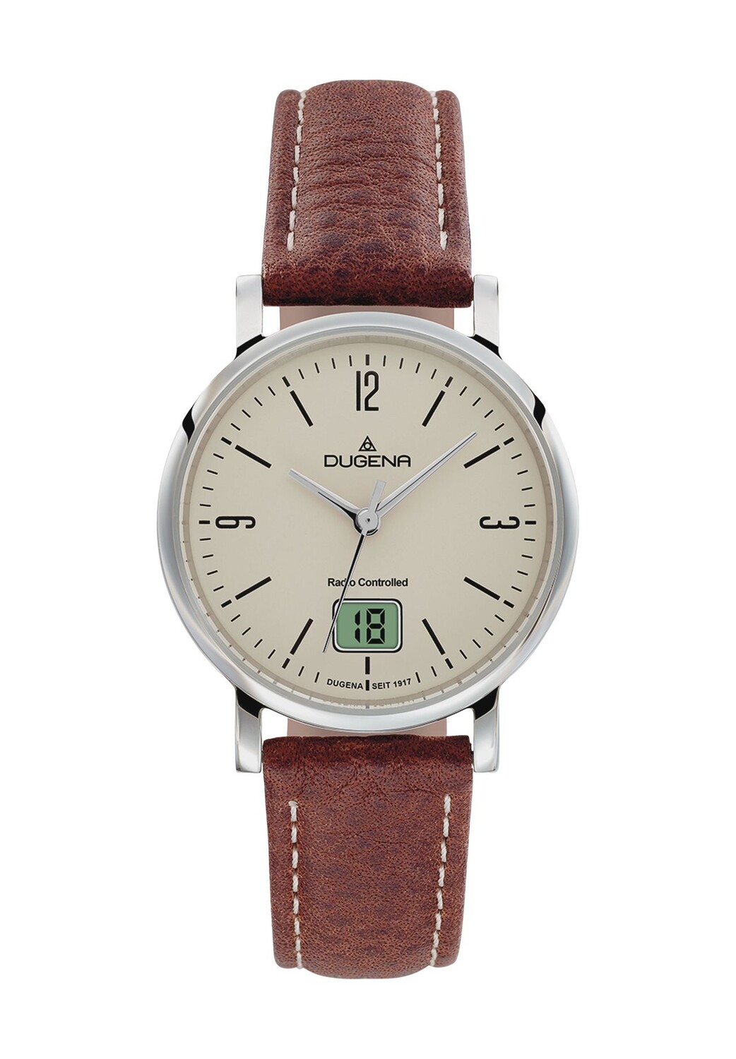 Женские часы на радиоуправлении 4460849 DUGENA, цвет Silber Braun
Женские часы на радиоуправлении 4460849 DUGENA, цвет Silber Braun