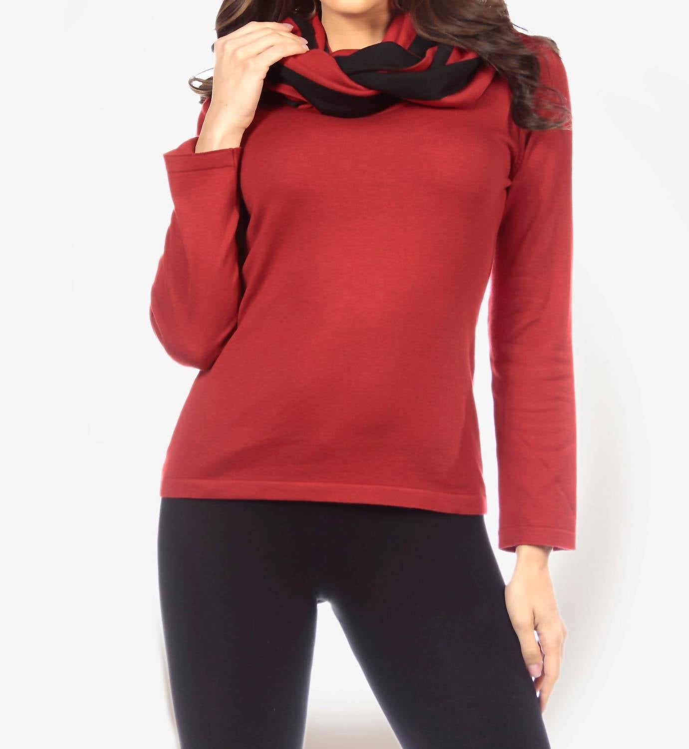 Полосатый шарф Infinity красного цвета ANGEL
Полосатый шарф Infinity красного цвета ANGEL