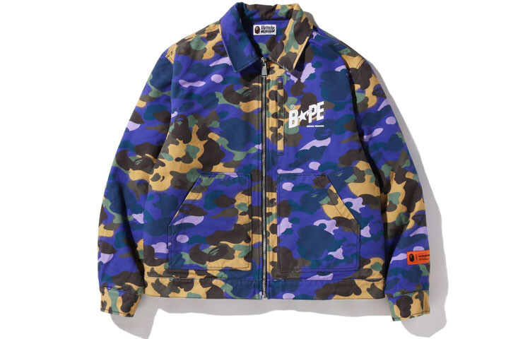 BAPE X Heron Preston Mix 1st Camo Duck Trucker Jacket A Bathing Ape, фиолетовый
BAPE X Heron Preston Mix 1st Camo Duck Trucker Jacket A Bathing Ape, фиолетовый
