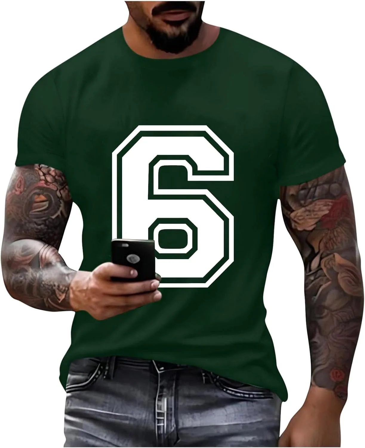 Футболка Unisex с коротким рукавом Varsity Shirt, номер 6 Sdeycui
Футболка Unisex с коротким рукавом Varsity Shirt, номер 6 Sdeycui